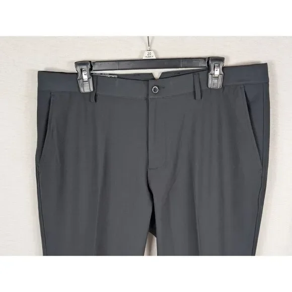 Dunning Golf Stretch Performance Player Fit Woven Pants Black Men's Size 35/30